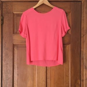 Forever 21 Coral T Shirt Blouse